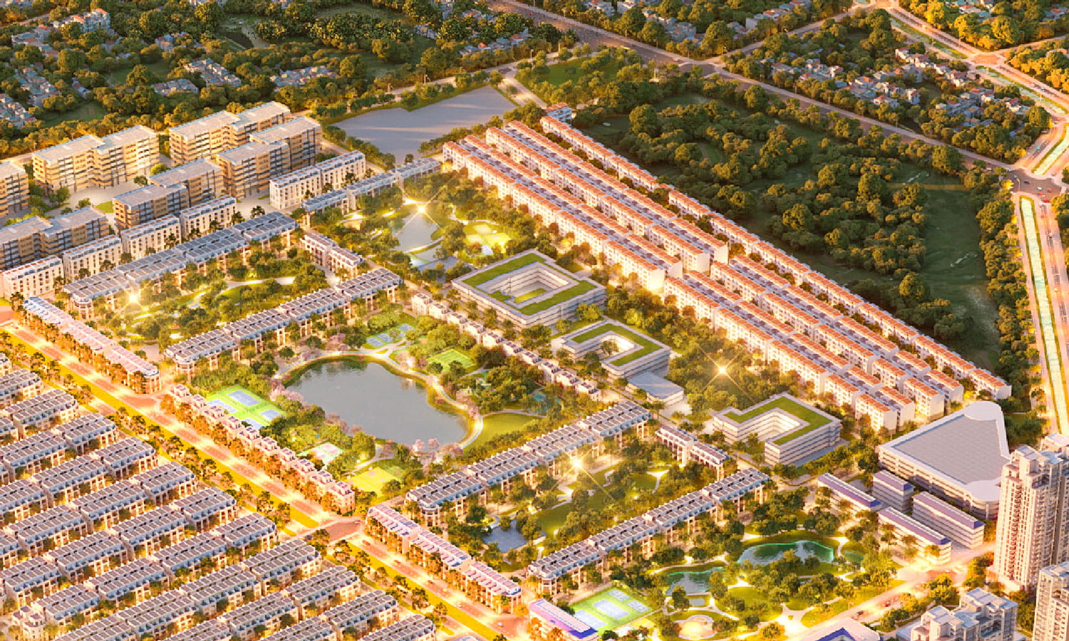 phân khu the sunrise