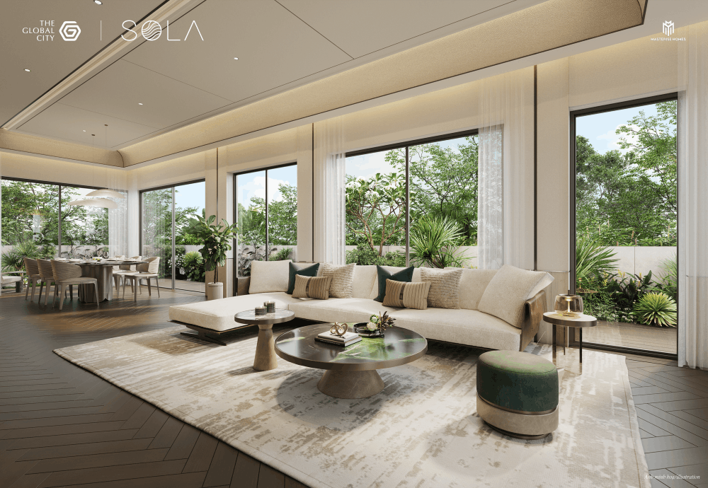 phòng bếp biệt thự đơn lập sola rise