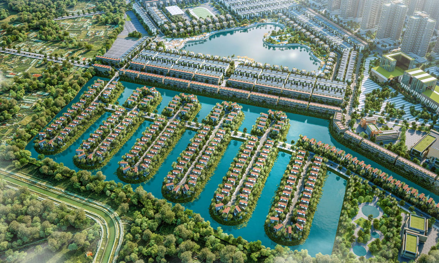 phân khu the island vinhomoes green city