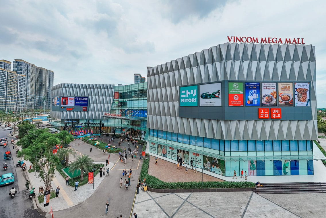 trung tâm thương mại vincom mega mall vinhomes green city