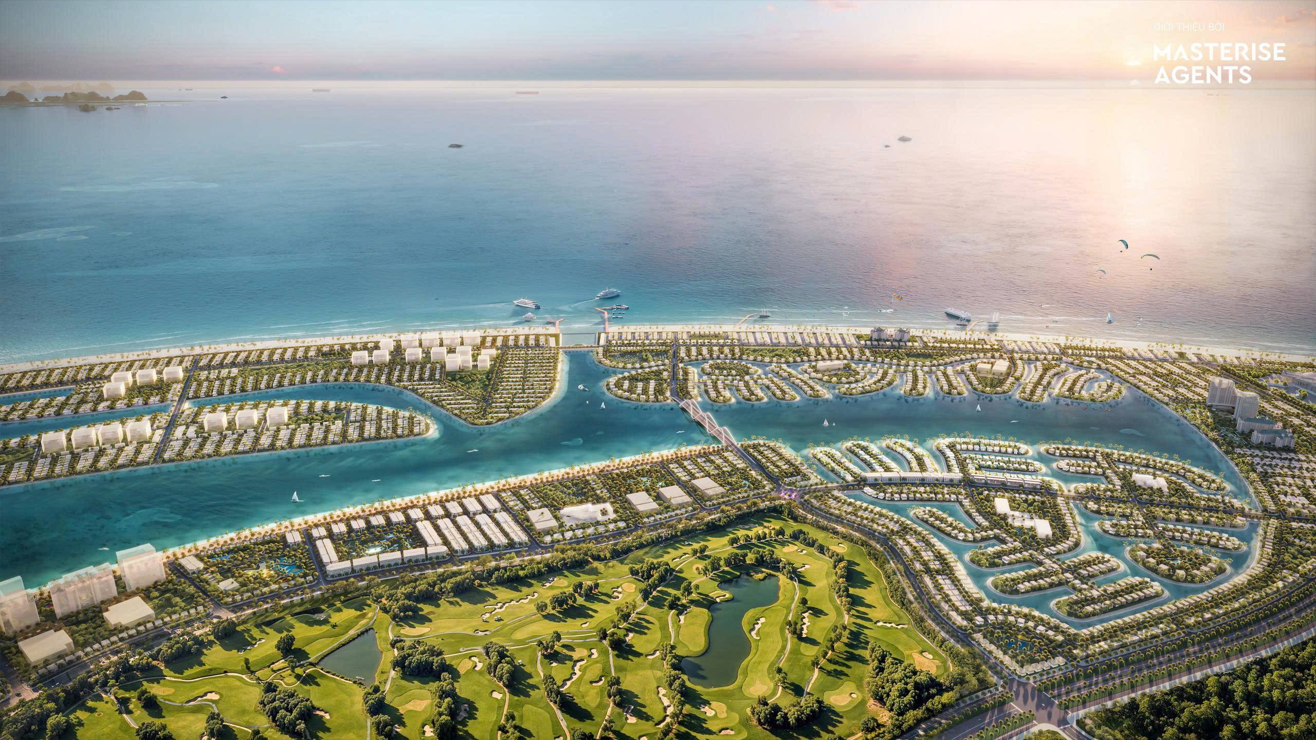 bộ đôi sân golf 18 lỗ biển hồ lagoon