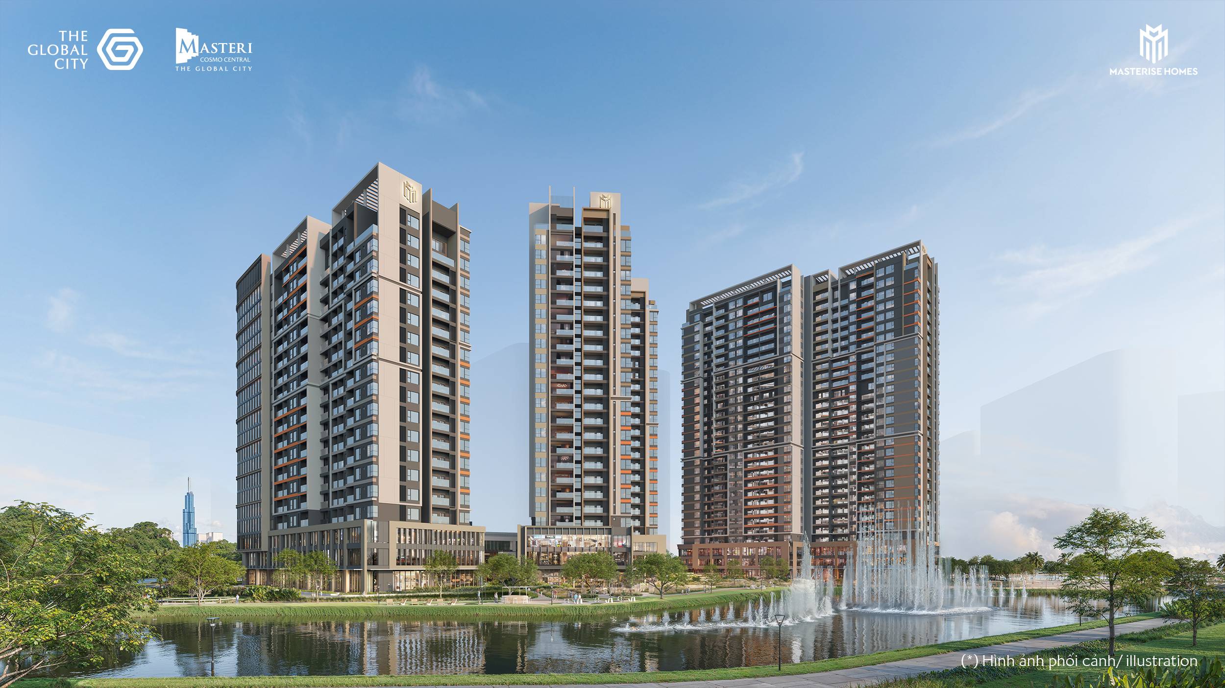 khu căn hộ masteri cosmo central tại global city