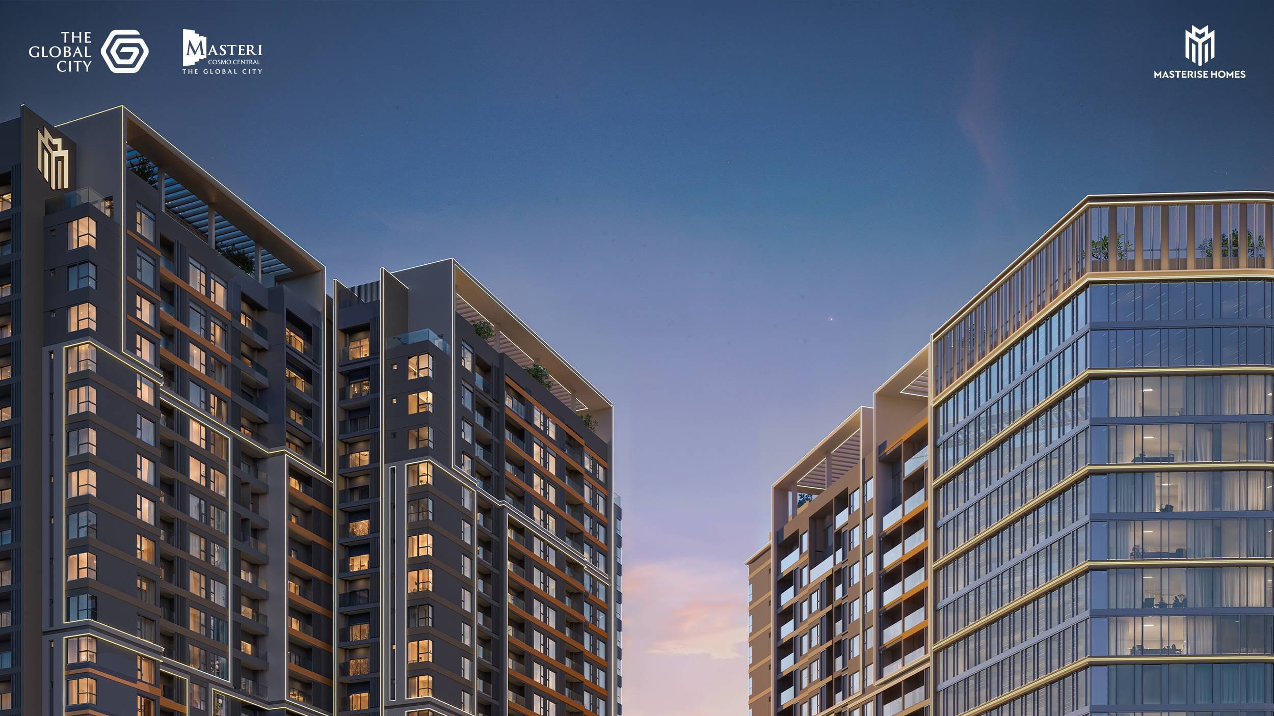 Phổi cảnh tòa nhà masteri cosmo central