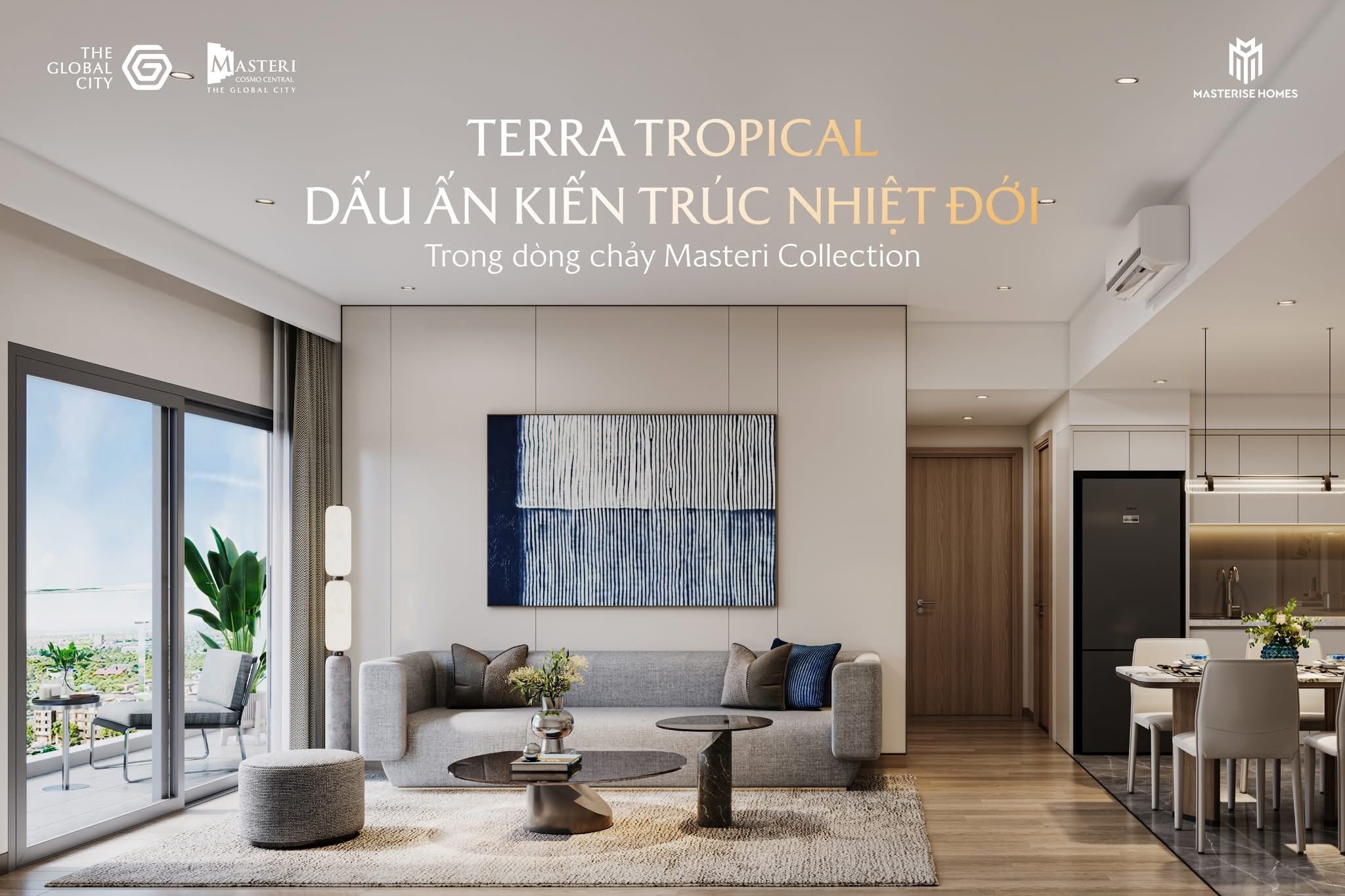 phòng khách masteri cosmo central
