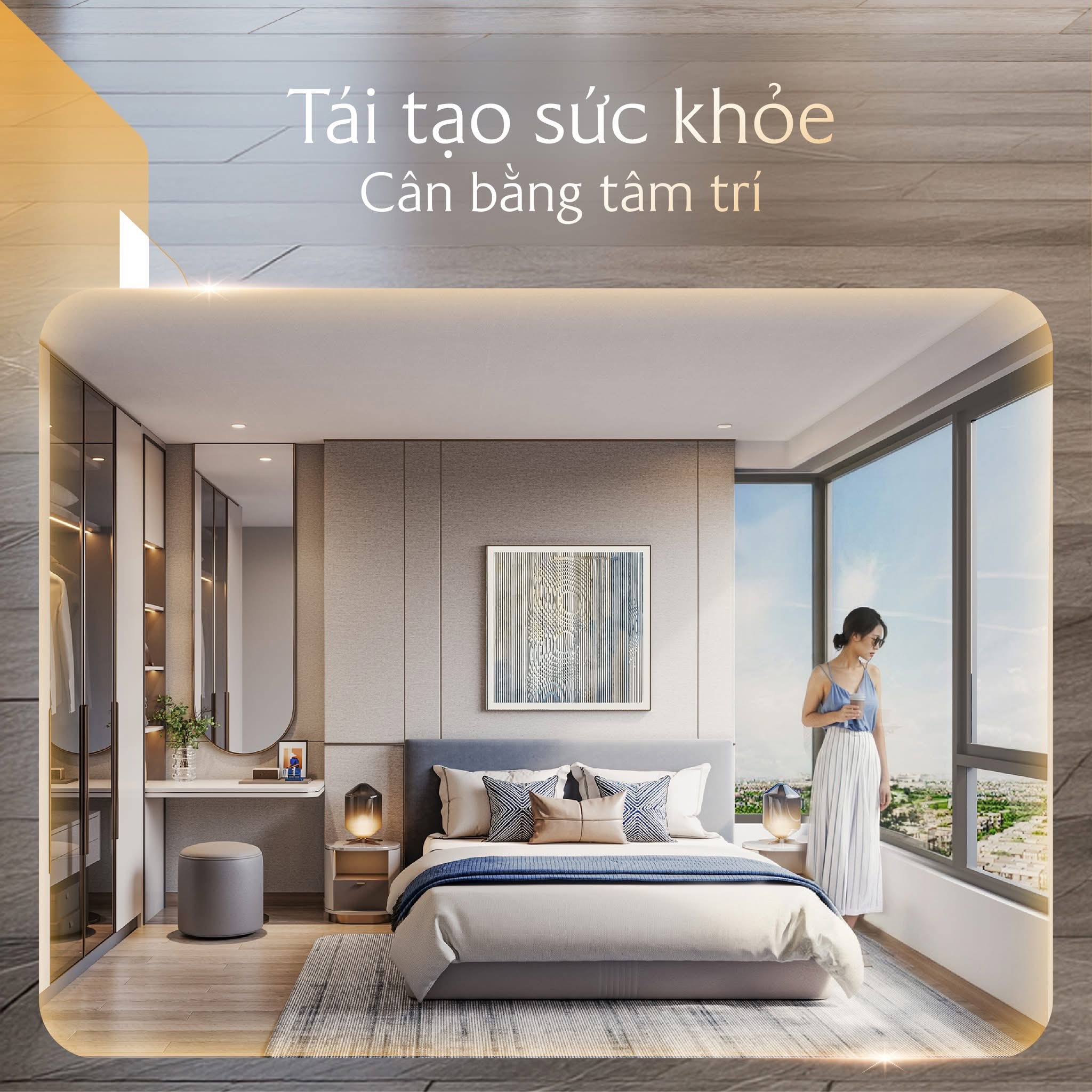 phòng ngủ masteri cosmo central